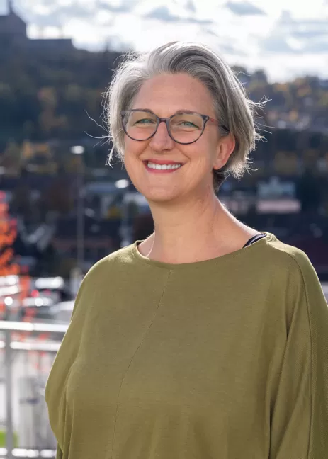 Portrait der Hebamme Kathrin Reich