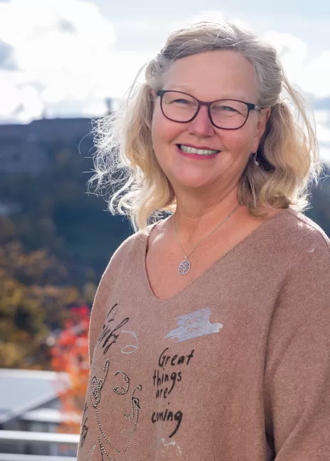 Portrait der Hebamme Simone Langenhorst